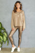 EMBOSSED SNAKE LEGGINGS